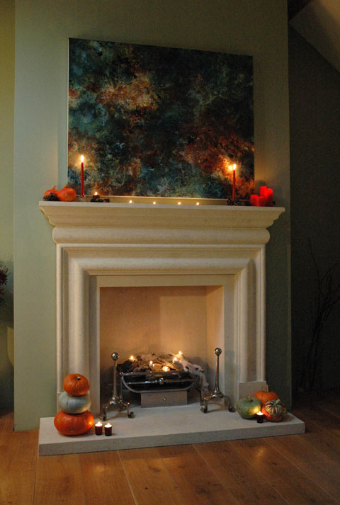 Halloween-Fireplace