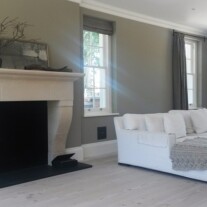 french country fireplace
