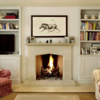 Country Style fireplace