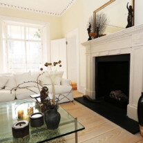 arts and craft stone fireplaces