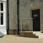 Stone door surround