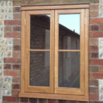 wooden windows