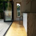 Oak flooring Bath